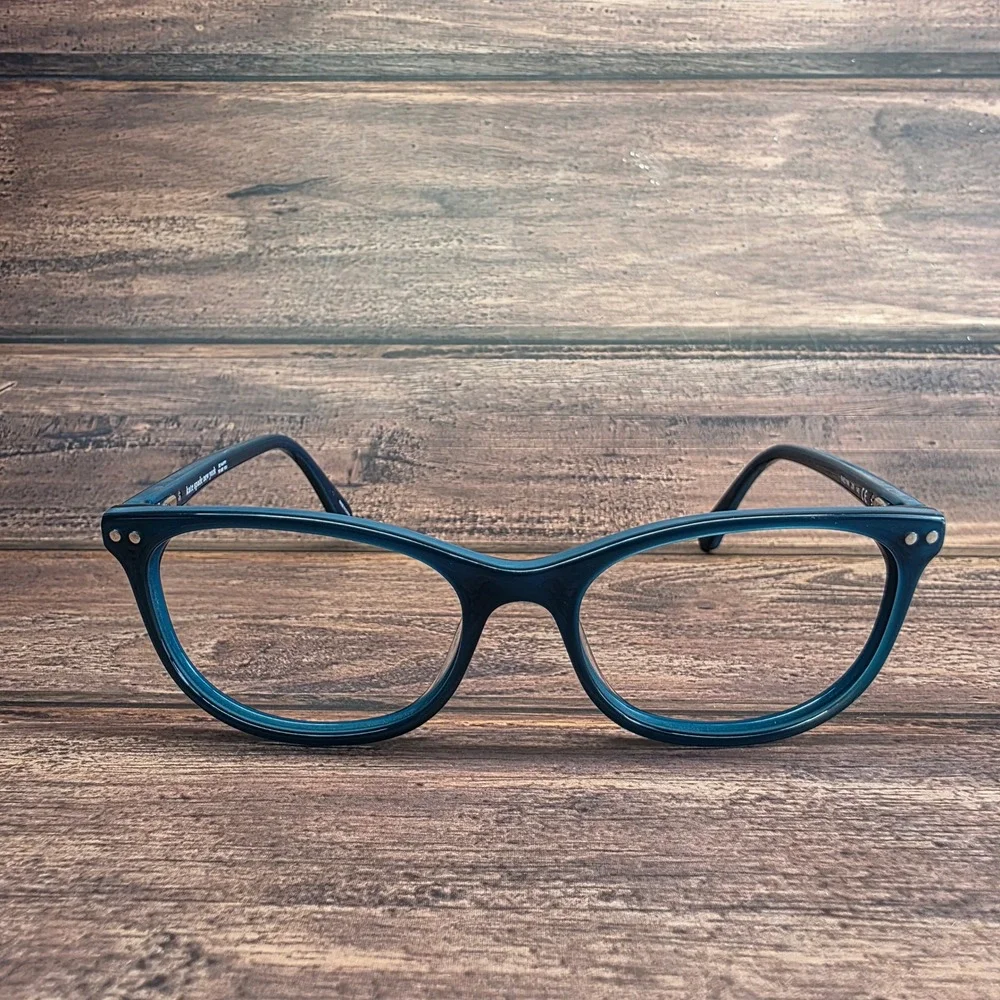 Kate Spade New York Raelynn ZI9 Teal Blue Cat Eye Eyeglasses 51-17-140